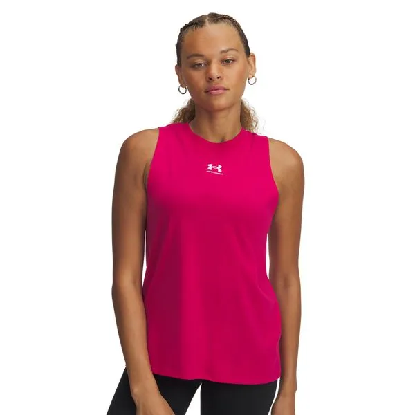 Regata de Treino Under Armour Campus Muscle Feminina P Roxo