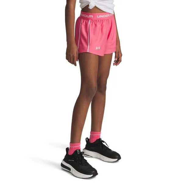 Shorts de Treino Under Armour G Tech Play Up 16 Rosa