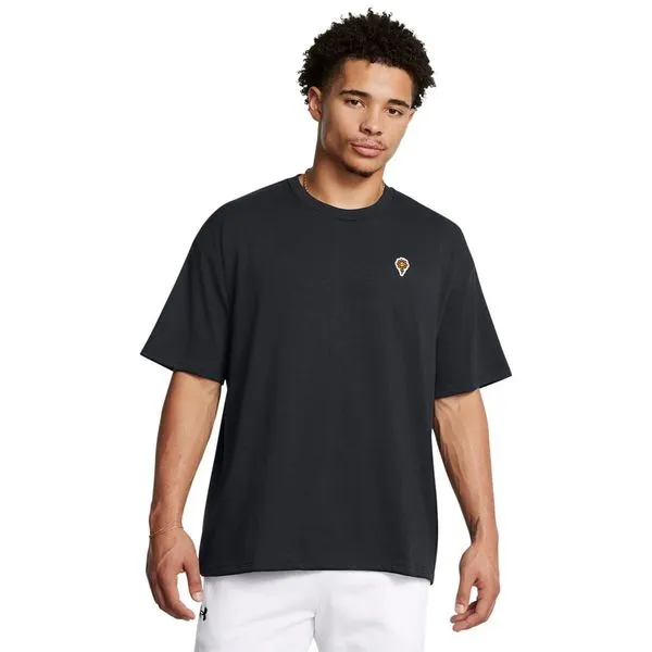 Camiseta Masculina Under Armour Embroidered Flower 2GG Preto