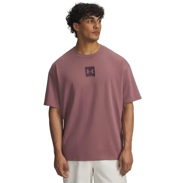 Camiseta Sportstyle Under Armour Heavyweight Oversized Masculina M Bege