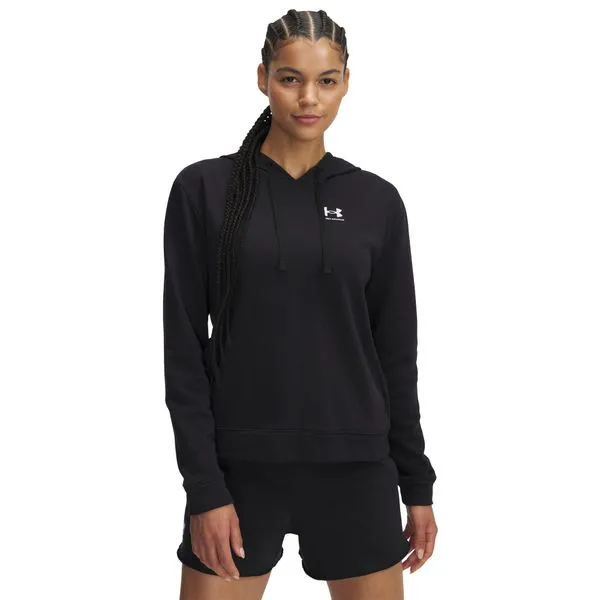 Moletom Sportstyle Under Armour Rival Terry Feminino M Preto