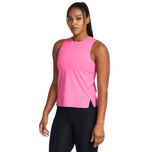 Regata de Trilha Feminina Under Armour Launch Trail M Rosa