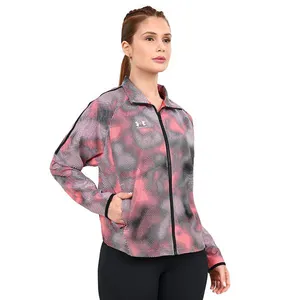 Jaqueta de Treino Feminina Under Armour Challenger Pro Printed 2GG Rosa
