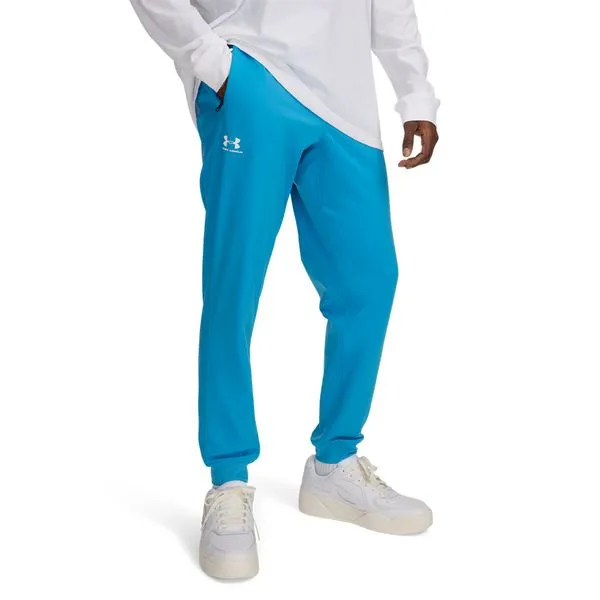 Calça Sportstyle de Treino Under Armour Tricot Masculina GG Azul
