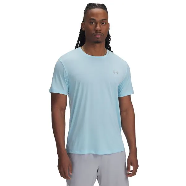 Camiseta de Corrida Under Armour Launch Masculina 2GG Azul