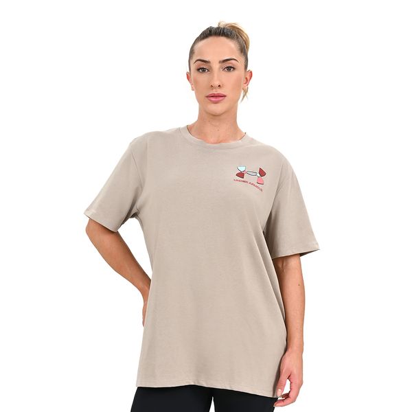 Camiseta Feminina Under Armour Multicolor BFOS 2GG Marrom