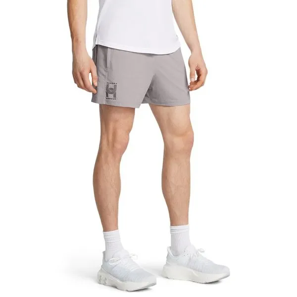 Shorts de Corrida Masculino Under Armour Anywhere 2GG Roxo