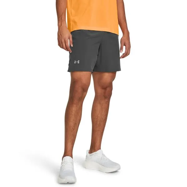 Shorts de Treino Masculino Under Armour Launch Elite 7 P Cinza