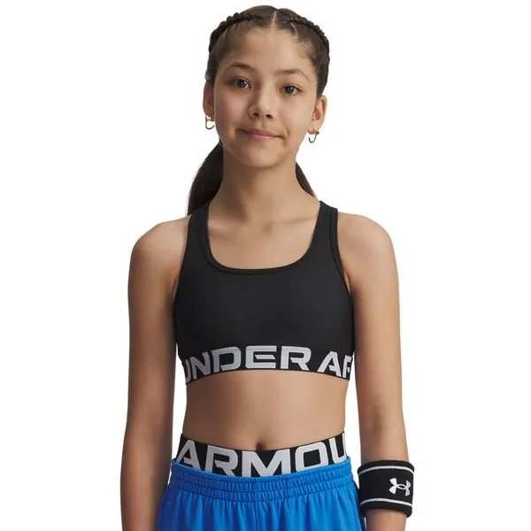 Top de Treino Under Armour Crossback Infantil 16 Preto