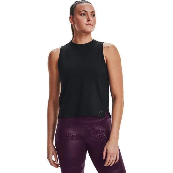Regata de Treino Feminina Under Armour Rush G Preto