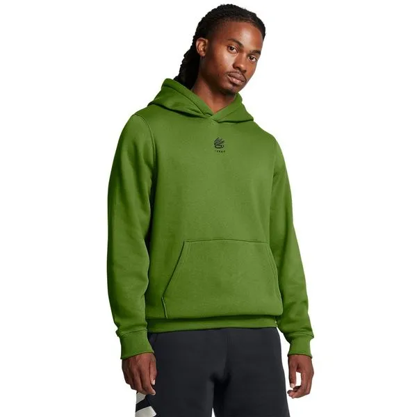 Moletom de Basquete Masculino Under Armour Curry Splash M Verde