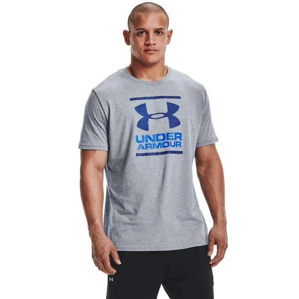 Camiseta de Treino Masculina Under Armour GL Foundation 2GG Cinza