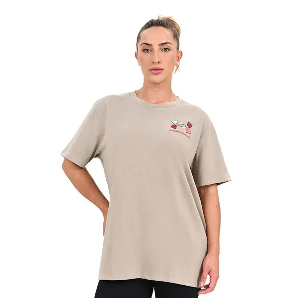 Camiseta Feminina Under Armour Multicolor BFOS M Marrom