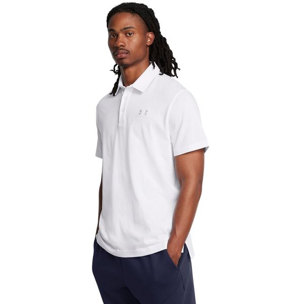 Polo Masculina Under Armour Icon G Branco