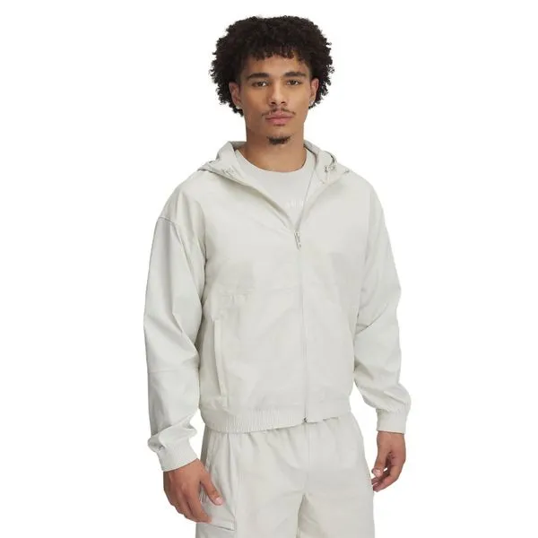 Jaqueta de Basquete Under Armour Curry Woven Masculina M Bege