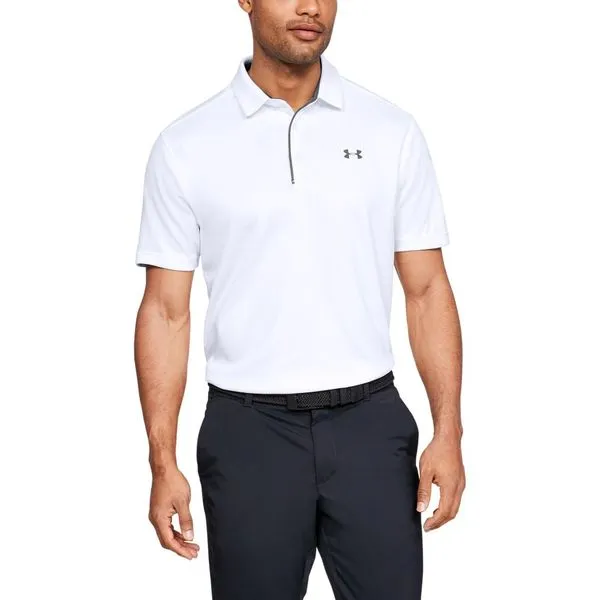 Polo Masculina Under Armour Tech 2GG Branco