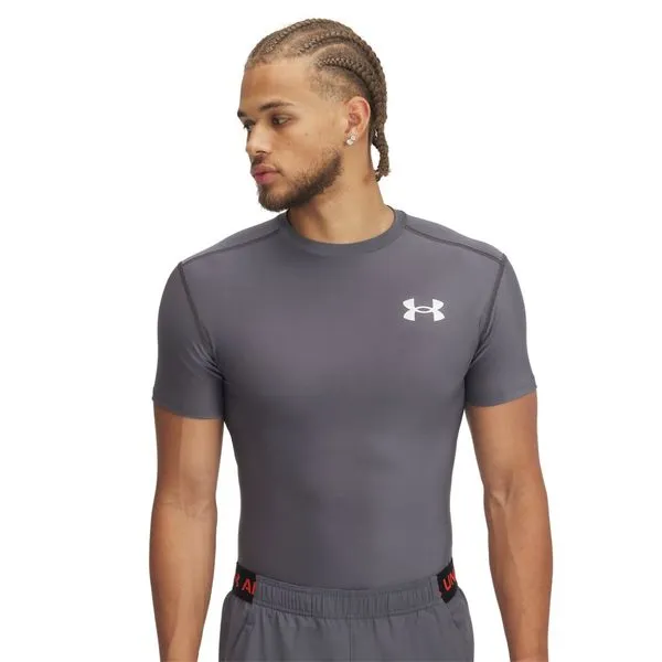 Camiseta de Treino Under Armour Heatgear Masculina P Cinza