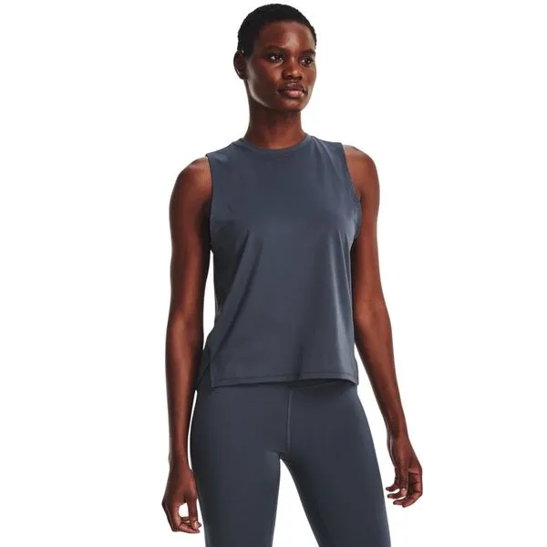 Regata de Treino Feminina Under Armour Rush Tank M Cinza
