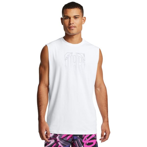 Regata de Basquete Masculina Under Armour Curry M Branco