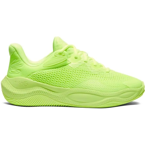 Tênis de Basquete Under Armour Curry Splash 24 47 Amarelo