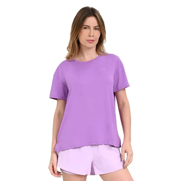 Camiseta de Treino Feminina Under Armour Vanish Energy GG Roxo