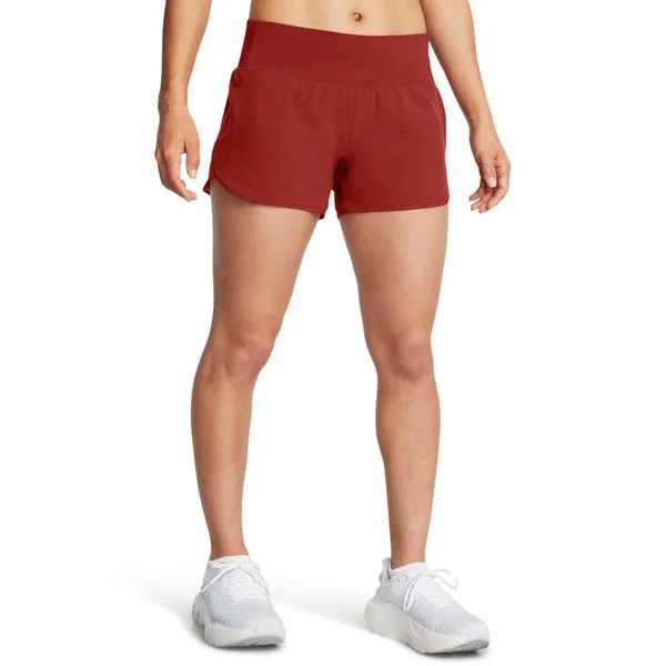 Shorts de Corrida Feminino Under Armour Launch Pro 3 PP Marrom