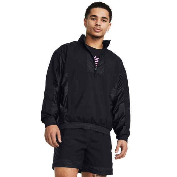 Jaqueta de Treino Masculina Under Armour Curry Woven G Preto