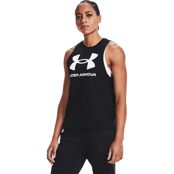 Regata Sporstyle Under Armour Live Rival Feminina GG Preto