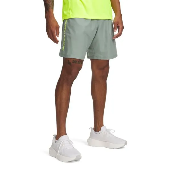 Shorts de Treino Under Armour Wordmark Masculino G Verde