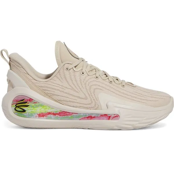Tênis de Basquete Under Armour Curry Saturn 45 Bege