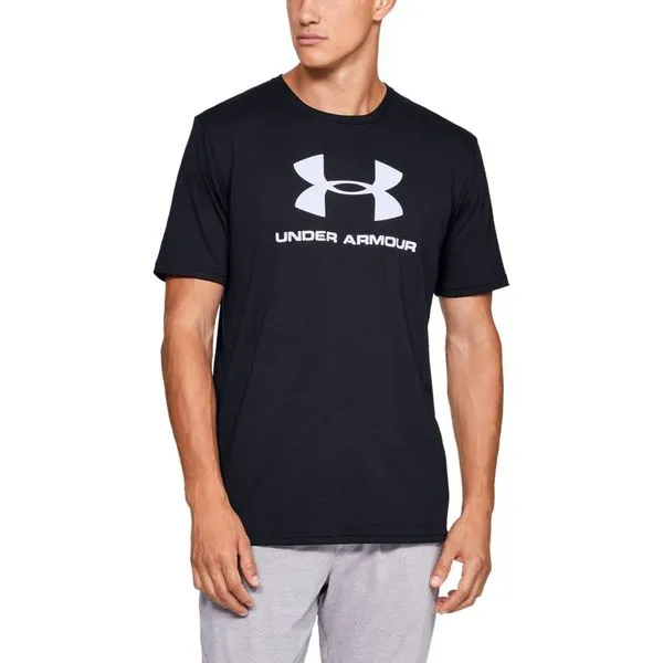 Camiseta de Treino Masculina Under Armour Sportstyle Logo G Preto