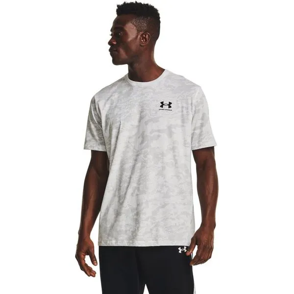 Camiseta Masculina Under Armour Abc Camo P Branco