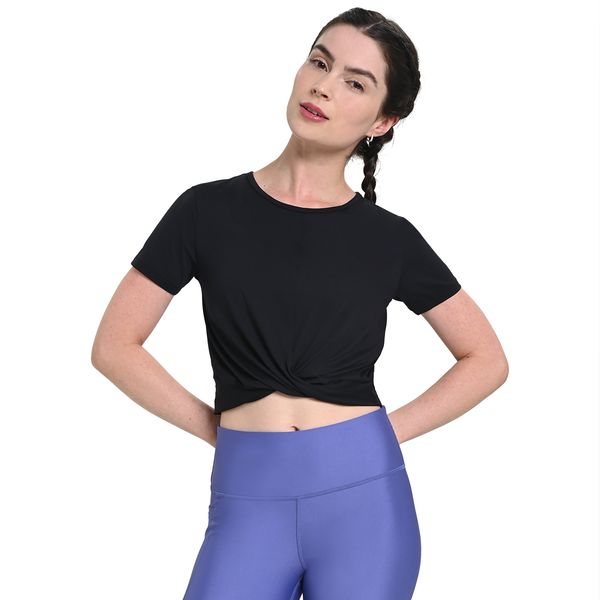 Camiseta de Treino Feminina Under Armour Motion Crossover P Preto