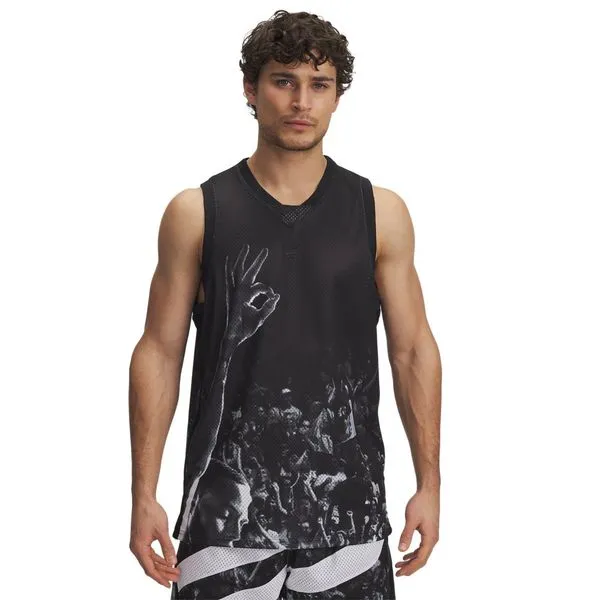 Regata Under Armour Curry Signature Masculina G Preto