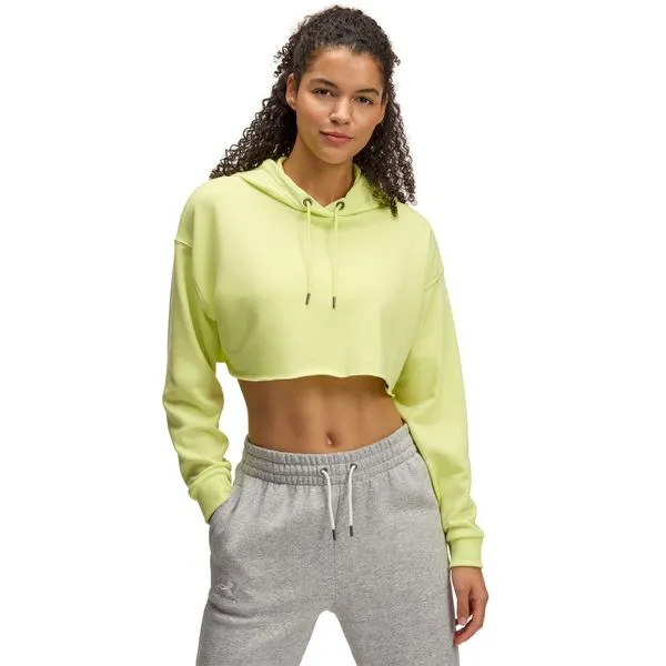 Moletom Sporstyle Under Armour Icon Terry Feminino GG Amarelo