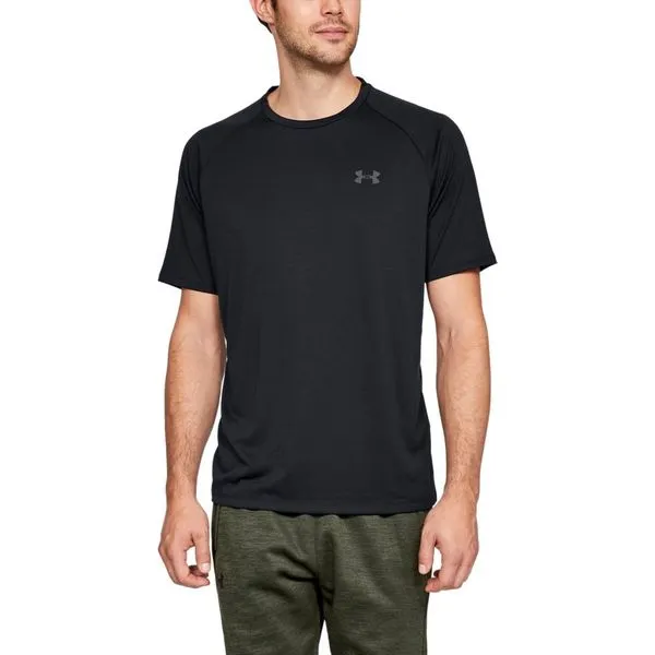Camiseta de Treino Under Armour Tech 2.0 Masculina 2GG-Preto