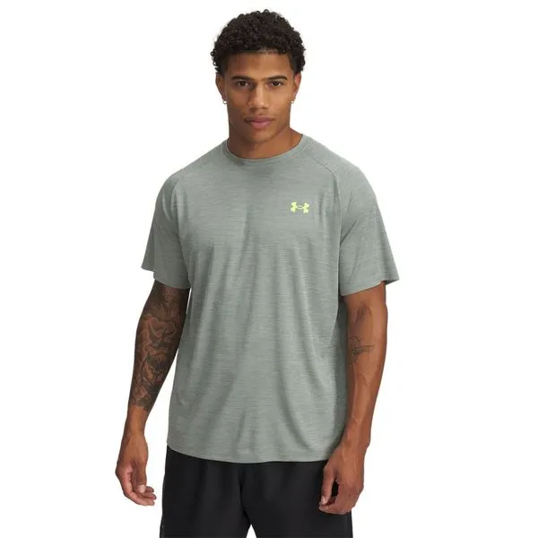 Camiseta de Treino Under Armour Tech Textured Masculino P Verde