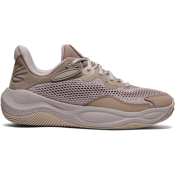 Tênis de Basquete Under Armour Curry Splash 24 Suede 46 Bege