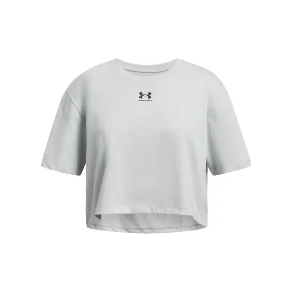 Camiseta Sportstyle Under Armour Rival Infantil 12 Verde