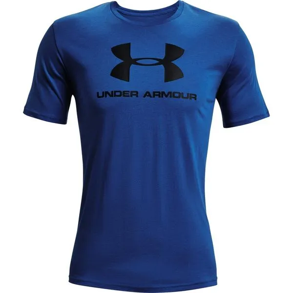 Camiseta de Treino Masculina Under Armour Sportstyle Logo GG Azul