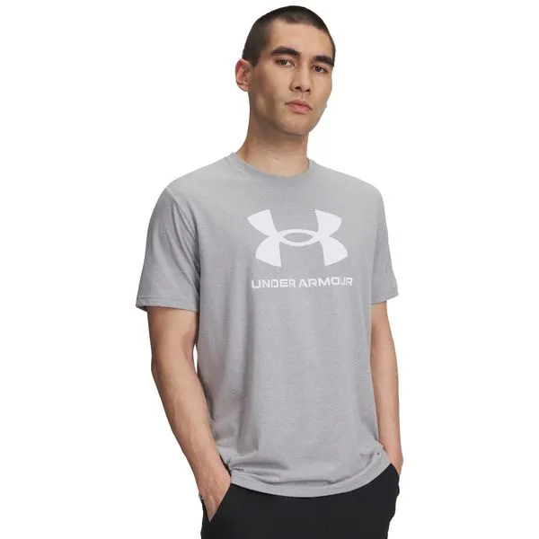 Camiseta Sportstyle Under Armour Logo Update Masculina G Cinza