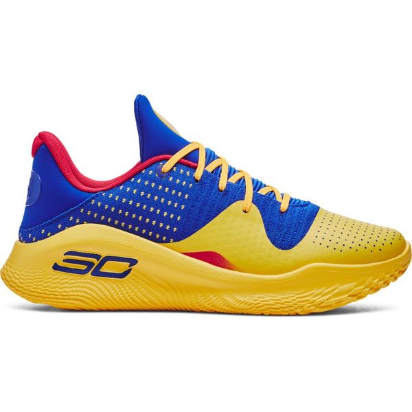 Tênis de Basquete Masculino Under Armour Curry 4 Low Flotro 39 Azul