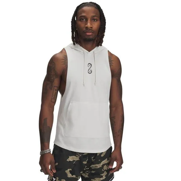 Regata Sportstyle Under Armour Project Rock Snake Masculina P Cinza