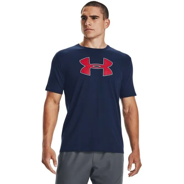 Camiseta de Treino Masculina Under Armour Big Logo M Azul