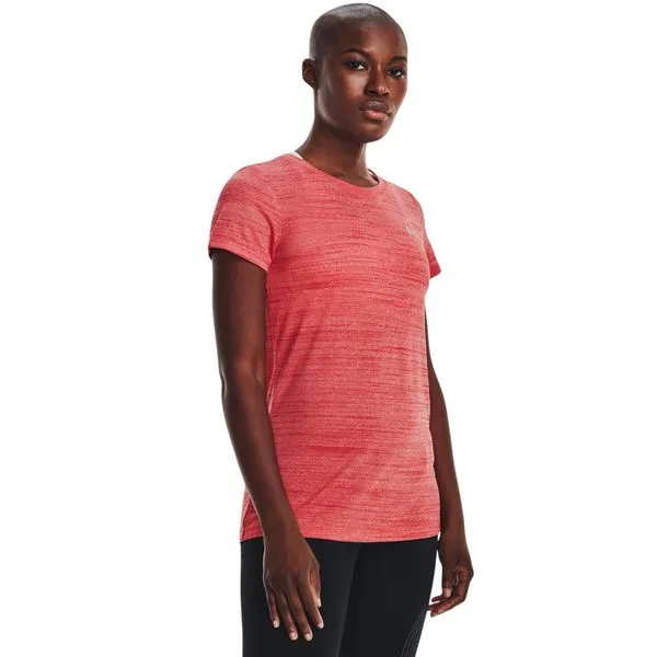 Camiseta de Treino Feminina Under Armour Tech Tiger M Rosa