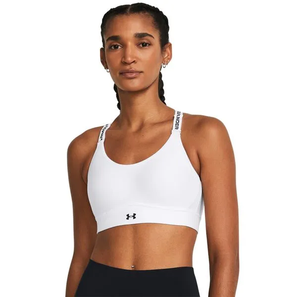 Top de Treino Under Armour Infinity Mid 2.0 Feminino P Branco