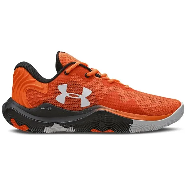 Tênis de Basquete Masculino Under Armour Buzzer 43 Laranja