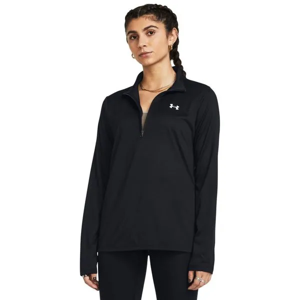 Moletom de Treino Feminino Under Armour Tech 1/2 Zip M Preto