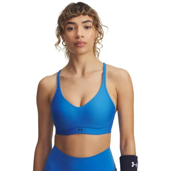 Top de Treino Under Armour Infinity Low 2.0 Feminino P Azul