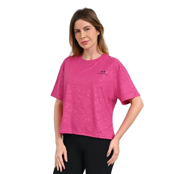 Camiseta de Treino Feminina Under Armour Vanish Energy G Rosa